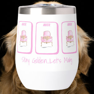 Stay Golden... Let's Mahj Personalized Dog