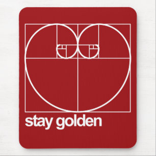 Stay Golden Mouse Pad