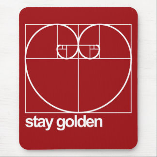Stay Golden Mouse Pad