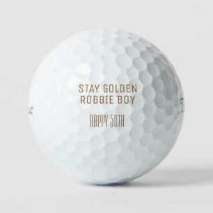 Stay Golden Titleist Pro V1 Golf Balls