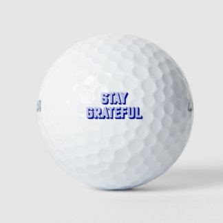 STAY GRATEFUL GOLF BALLS