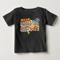 Stay Groovy 70s Aesthetic Hippie Shirt