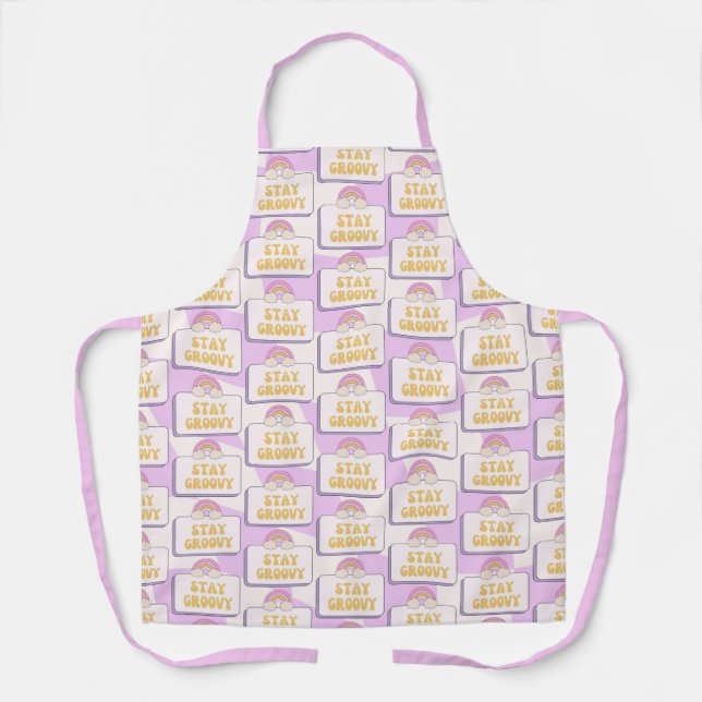 Stay Groovy Apron (Front)