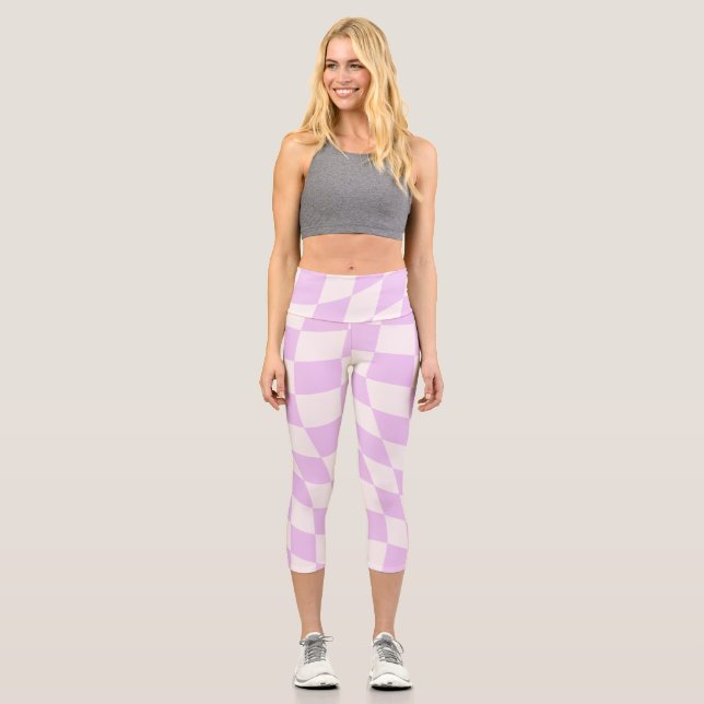 Stay Groovy Capri Leggings (Front)