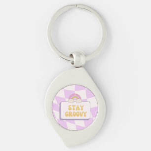 Stay Groovy Keychain