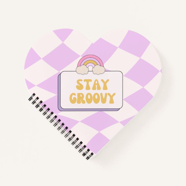 Stay Groovy Notebook (Front)