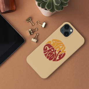 Stay Groovy with a Splash of Red and Yellow Case-Mate iPhone 14 Plus Case