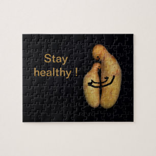 Stay healthy with love jigsaw puzzle