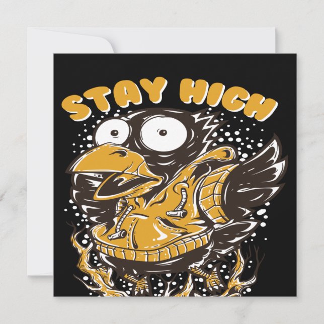 stay high invitation (Front)