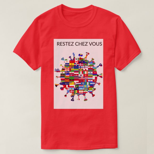 Stay home 1 T-Shirt (Design Front)