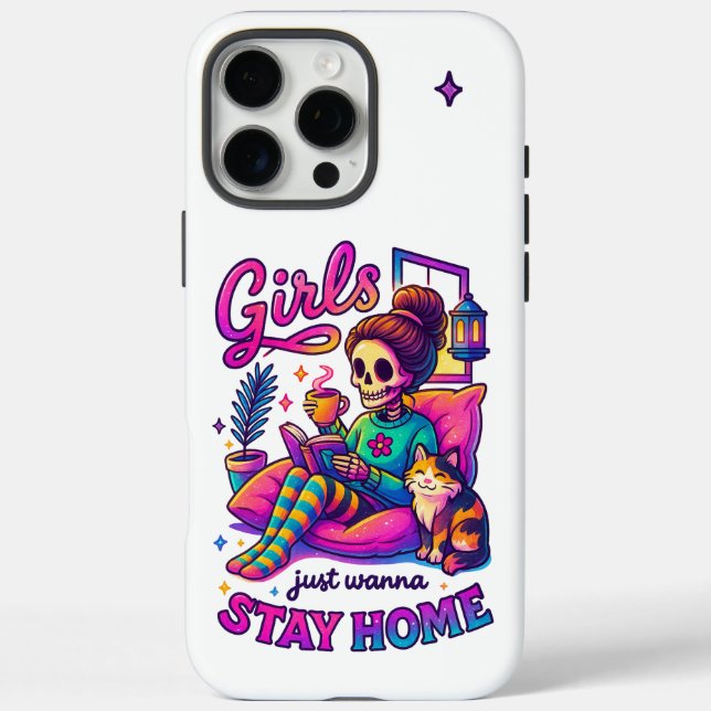 Stay Home  Case-Mate iPhone Case (Back)