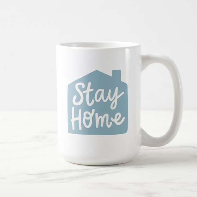 Stay Home Coffee Mug (Right)