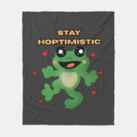 Stay Hoptimistic Cute Frog Pun Funny Frog Lover Gi