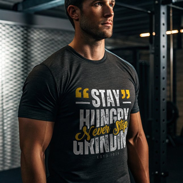 Stay Hungry Never Stop Grinding | Savage Alpha  Tri-Blend Shirt (Creator Uploaded)