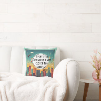 Stay Inspired – Motivational & Uplifting Designs Throw Pillow