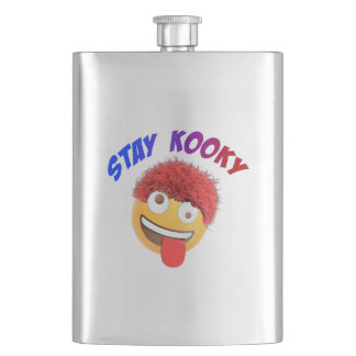 Stay Kooky Hip Flask