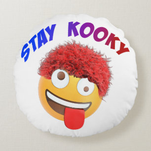 Stay Kooky Round Pillow