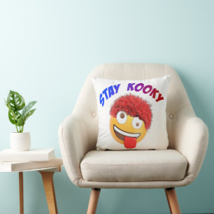 Stay Kooky Throw Pillow