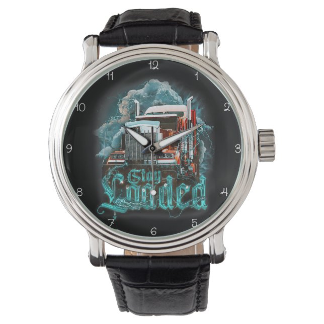 Stay Loaded: Trucking Through the Storm Watch (Front)