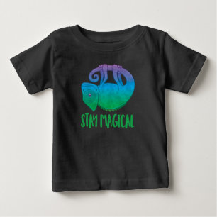 Stay Magical Levitating Chameleon Baby T-Shirt