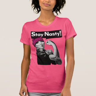 Stay Nasty Pussyhat Protest Shirt