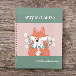 Stay On Course Reminders Intentions Weight Loss Planner