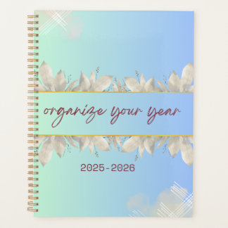 Stay organized and inspired with this beautifully  planner