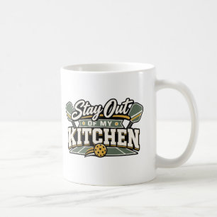 Stay Out of My Kitchen Pickleball Gift Mug