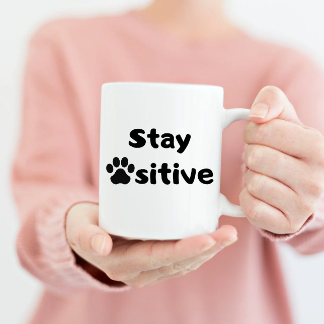 Stay Pawsitive Mug (Creator Uploaded)