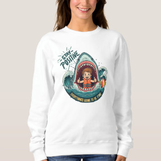 STAY POSITIVE: Everything's Going To Be Fine Sweatshirt