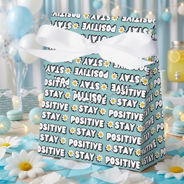 Stay Positive Favor Box (Creator Uploaded)