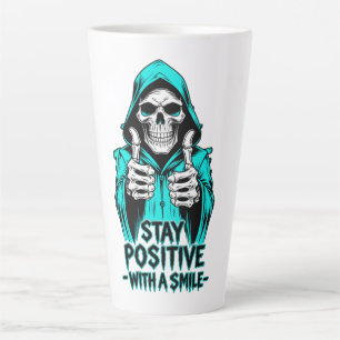 Stay Positive – Inspirational Motivational  Latte Mug