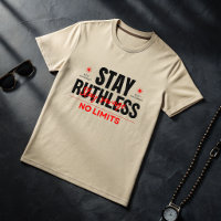 Stay Ruthless No Limits T-Shirt | Savage Alpha Gym