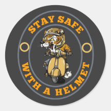 Stay safe Sticker