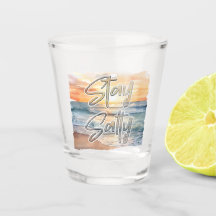 Stay Salty Beach-Themed Coastal Sunset