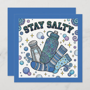 Stay Salty Dysautonomia/POTS Personalized Card