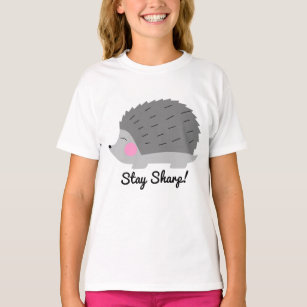 Stay Sharp Hedgehog Girls T-Shirt