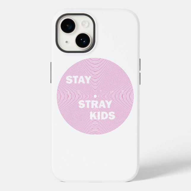 Stay Spiral iPhone Cases (Back)