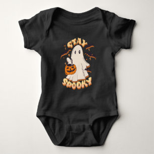 Stay Spooky Ghost Baby Bodysuit