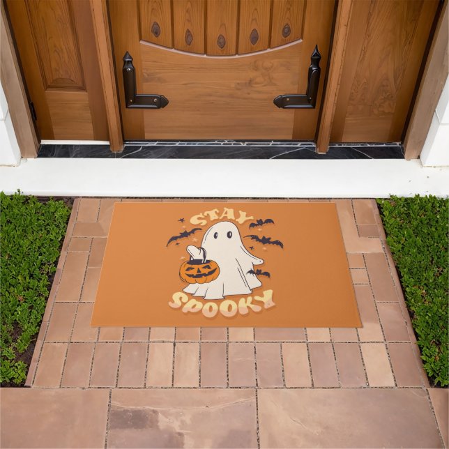 Stay Spooky Ghost Doormat (Outdoor)