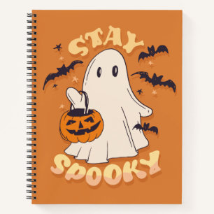 Stay Spooky Ghost Notebook