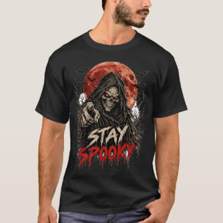 Stay Spooky Graveyard Shift Halloween T-Shirt