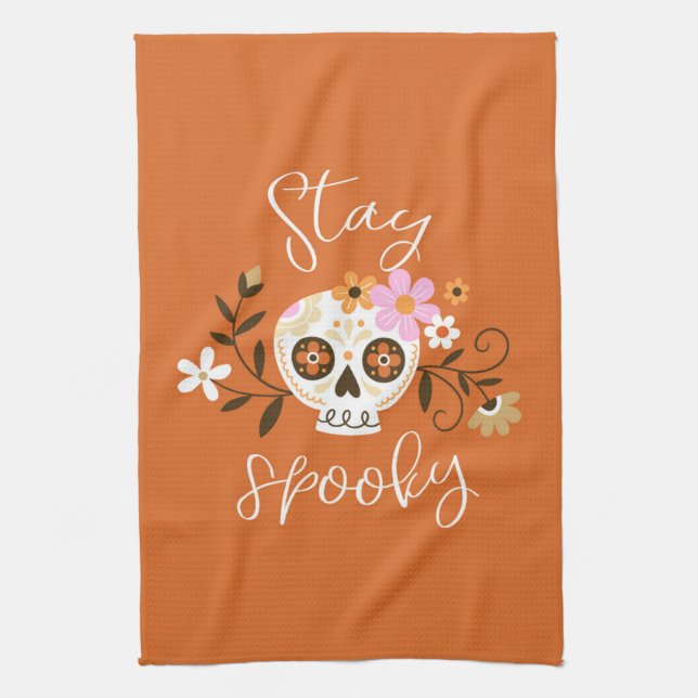 Stay Spooky Kitchen Towel (Vertical)
