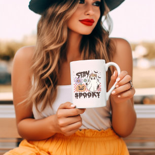 Stay Spooky retro groovy Halloween Coffee Mug