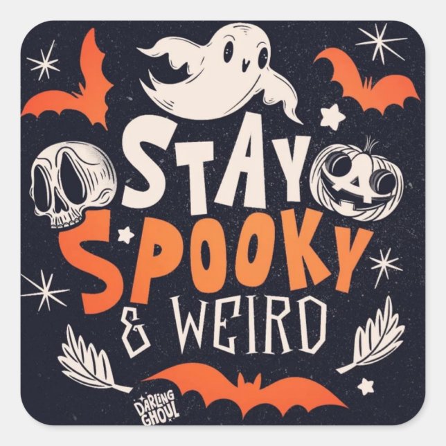 Stay Spooky Sticker  (Front)