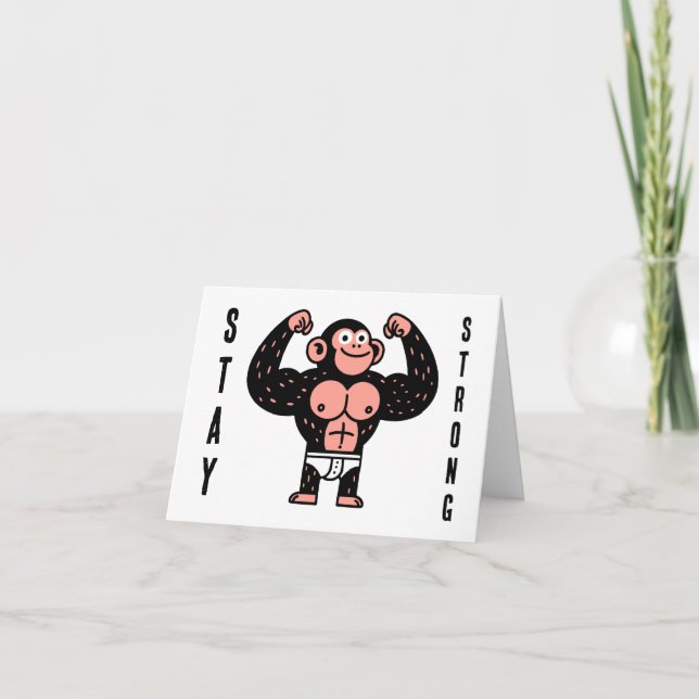 STAY STRONG CARD (Front)
