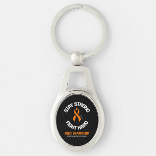 STAY STRONG FIGHT HARD...RSD KEYCHAIN