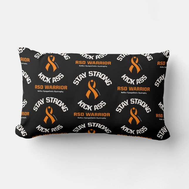 STAY STRONG KICK...RSD LUMBAR PILLOW (Front)