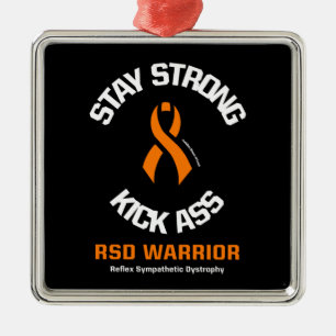 STAY STRONG KICK...RSD METAL ORNAMENT