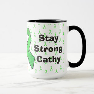 "Stay Strong" Personalized Lyme Awareness  Mug